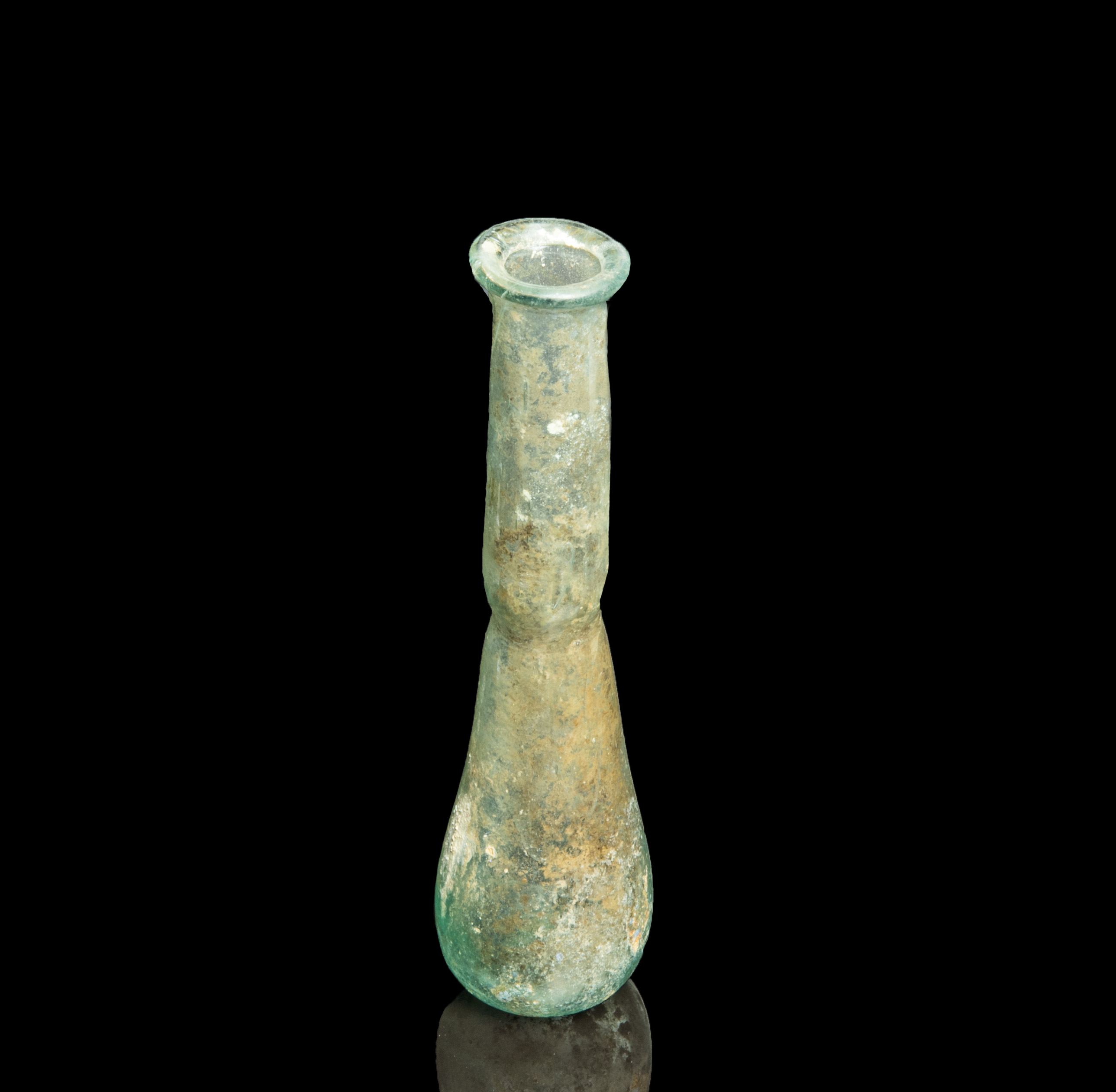 Ancient Roman Glass Unguents flask - Image 3